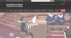 Desktop Screenshot of morristownumc.org